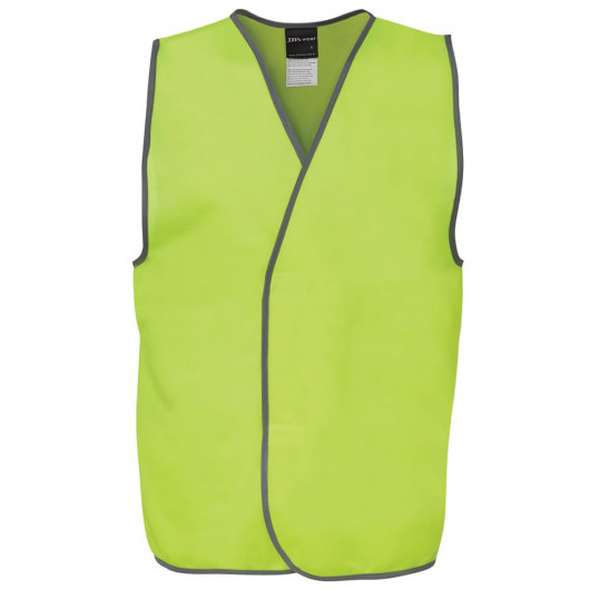 Hi Vis Safety Vests Lime Front